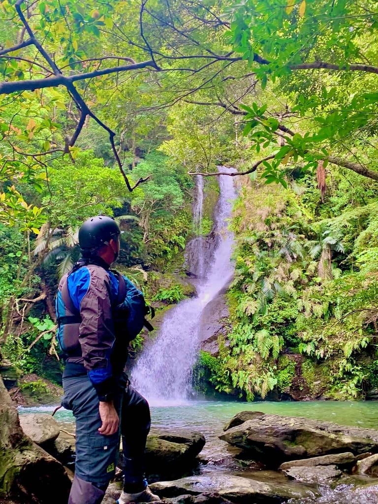 RiverTrekkingOkinawaWaterfall | Okinawa River Trekking Tour